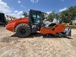 Side of used Hamm Compactor